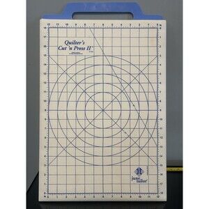 June Tailor Quilters Cut ’n Press II 12 x 18 JT-722 Double Sided Measuring Tool